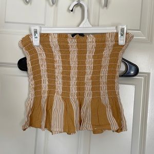 Mustard tube top